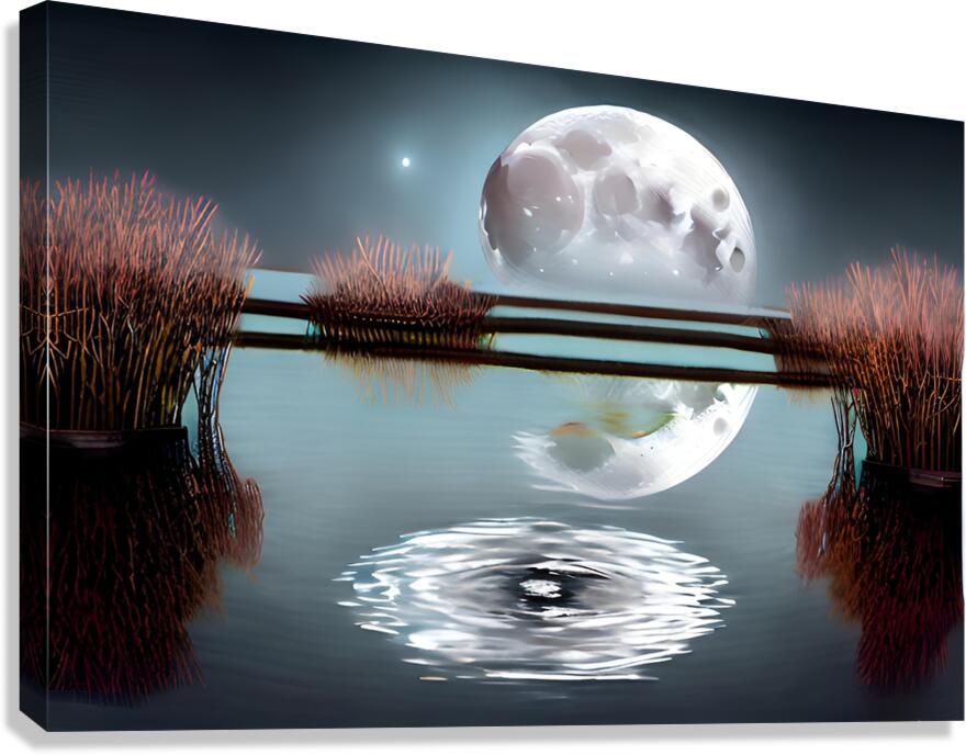 Moonlit Serenity Canvas Print
