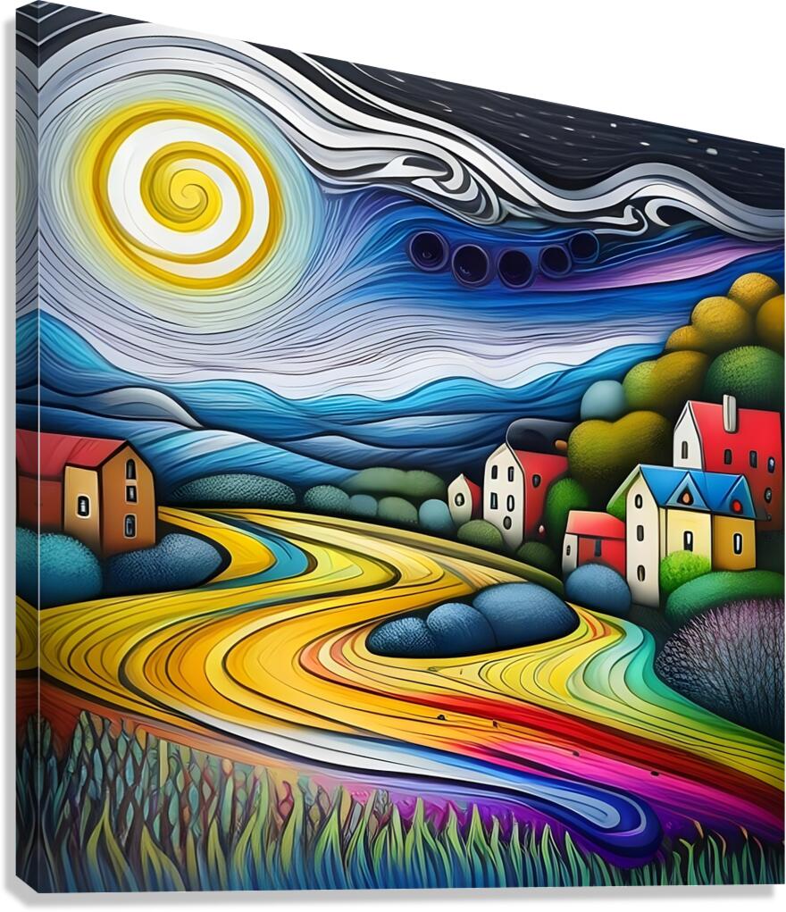 Art 442 Canvas Print