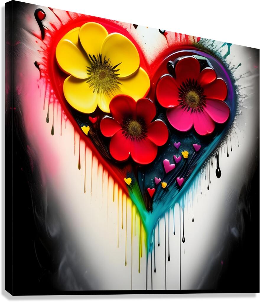 Abstract Emotion 69 Canvas Print