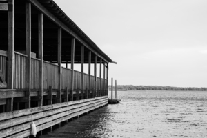 Wooden pier