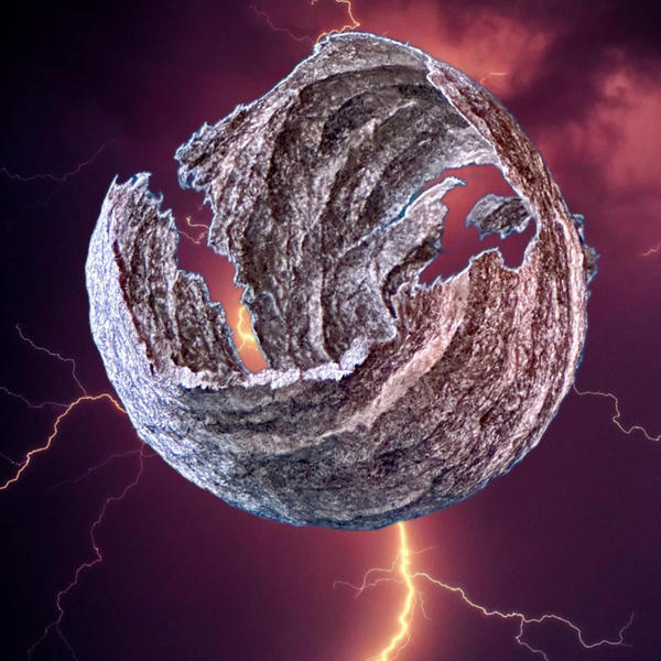 Exploded Planet  1 Print