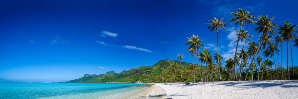 Temae Beach Moorea French Polynesia by Filippo Manaresi