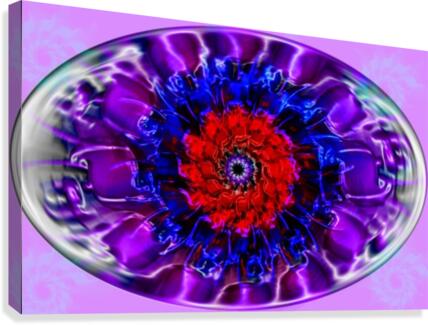 Fractal Eye Canvas Print