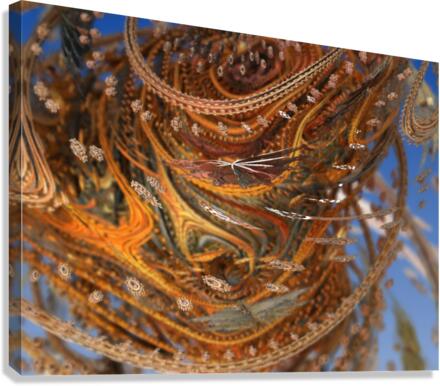 folds in time Canvas Print