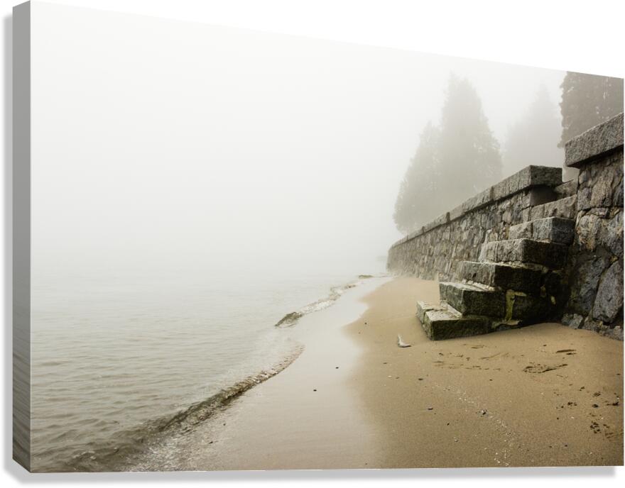 The Uncertain Call of the Sea Canvas Print