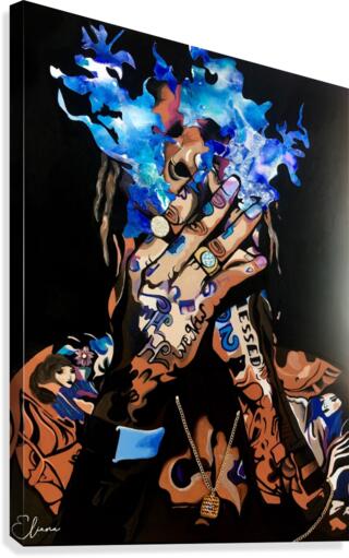 Wiz Canvas Print