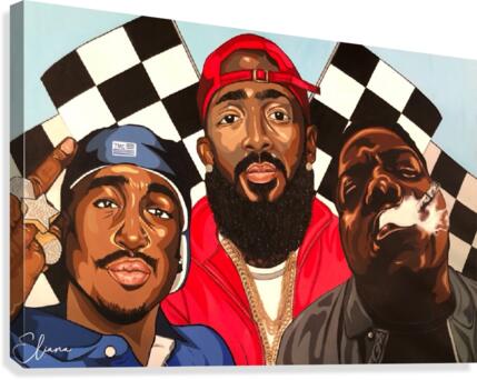 The Marathon Continues  Canvas Print