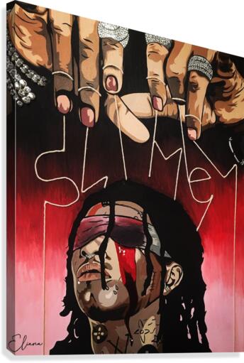 Slimey  Canvas Print