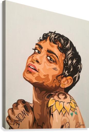 Kehlani  Canvas Print