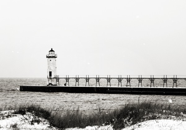 Lighthouse on the Lake  Print