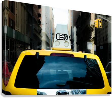 Yellow Cab Canvas Print