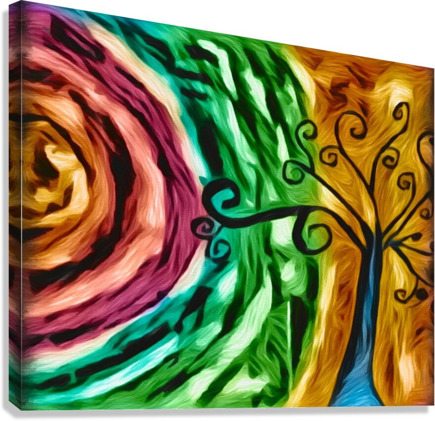 Alexsandra Confidence Tree  Canvas Print