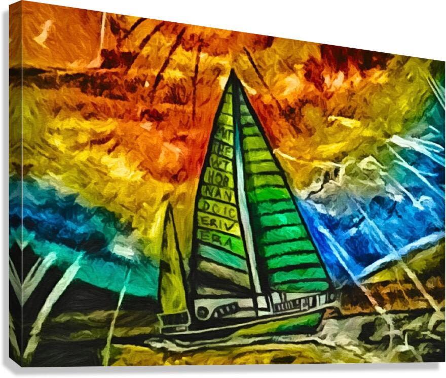 Sail Away Canvas Print