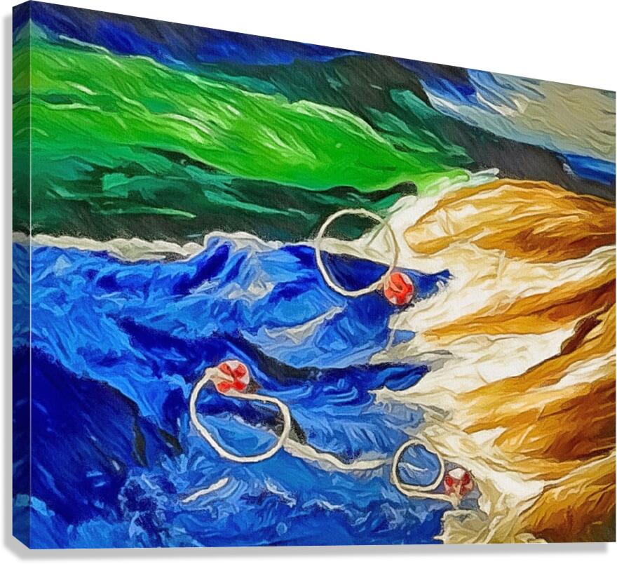 Golden Beach  Canvas Print