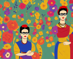 Frida Kahlo Portrait