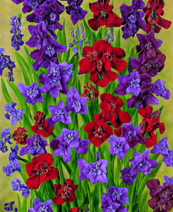 Vibrant Red Flowers