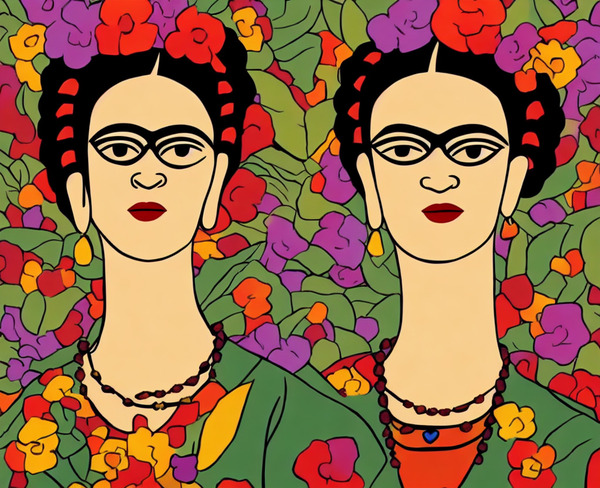 Frida Pop Art Print