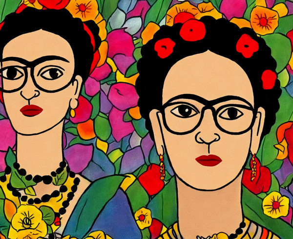 Frida Portrait Print