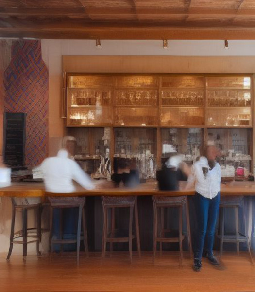 Artistic Bar Print