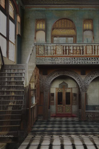Moroccan Library Print