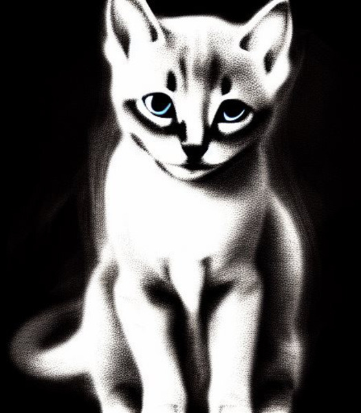 Jaguar Kitten Print