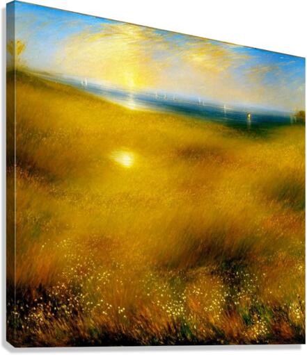 Warm Coast Canvas Print