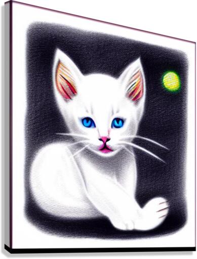 Celestial Cat Canvas Print