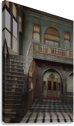 Moroccan Library Canvas Print