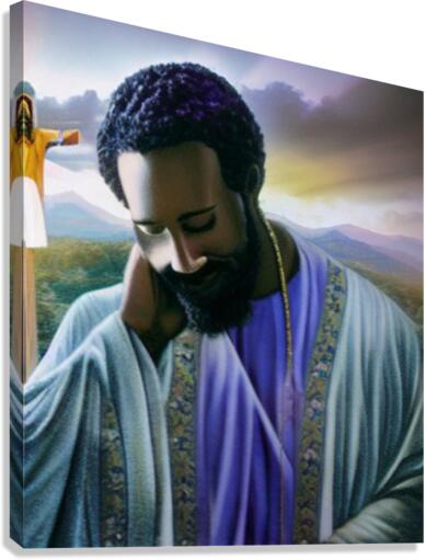 God Canvas Print