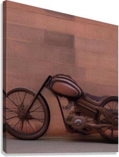 Cool Motorcycle Canvas Print