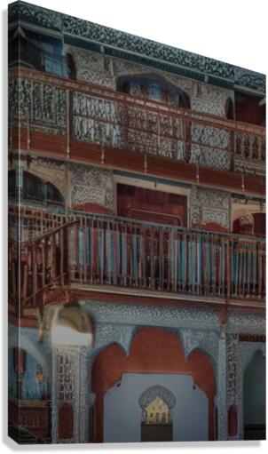Artistic Library Canvas Print
