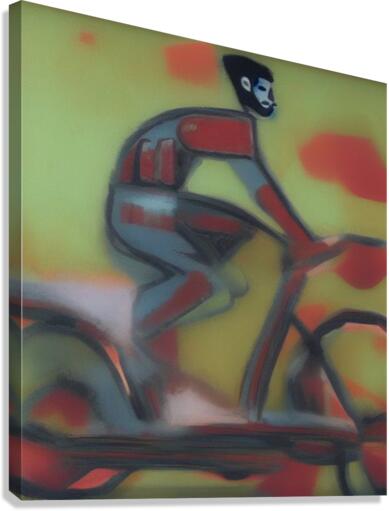 Ghost Motorcycle Canvas Print