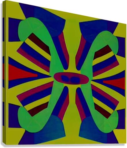 Vivid Abstract Canvas Print