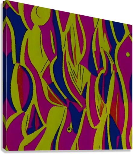 Ladybug Dancing Canvas Print