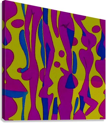 Panama Abstract Canvas Print