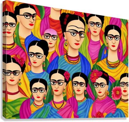 Fridas Canvas Print