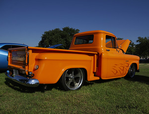 Orange Chevy Truck