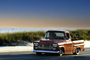 Red Chevrolet Apache