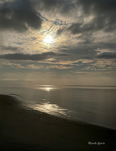 Full Moon Over Long Beach MS