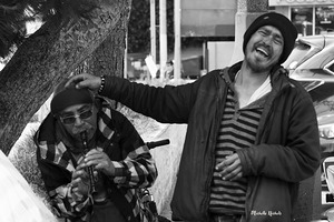 Paco and Tito BW
