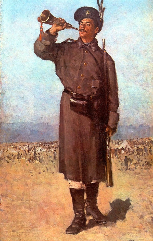 Bugler by Nicolae Grigorescu