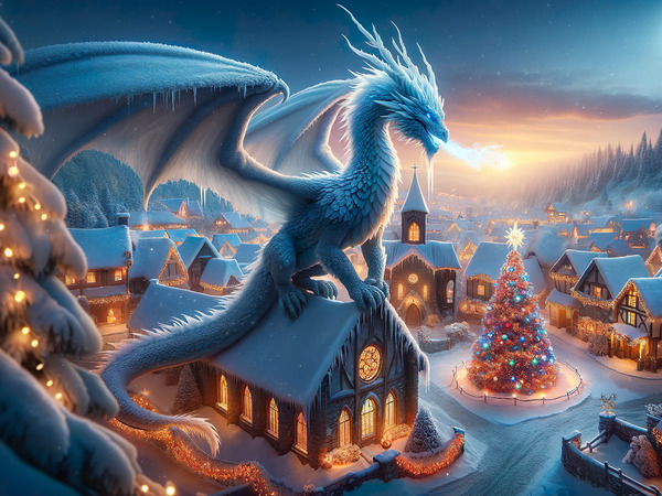 Moonlit Vigil by Enchanted Ink Ai Studio