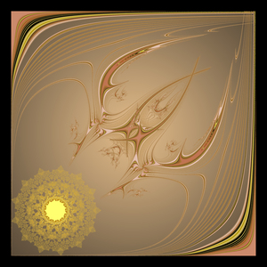 Sunshine Came Softly  black frame