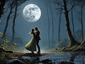 Love under the moonlight