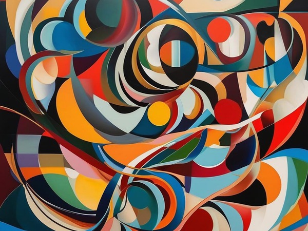 Abstract painting Print