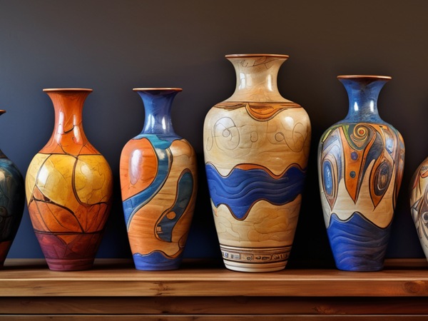 Decorated pottery 4 Print