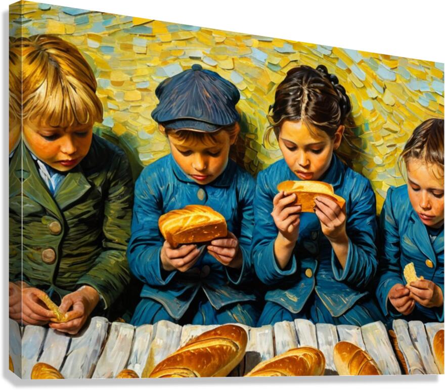 Good smell of bread Canvas Print