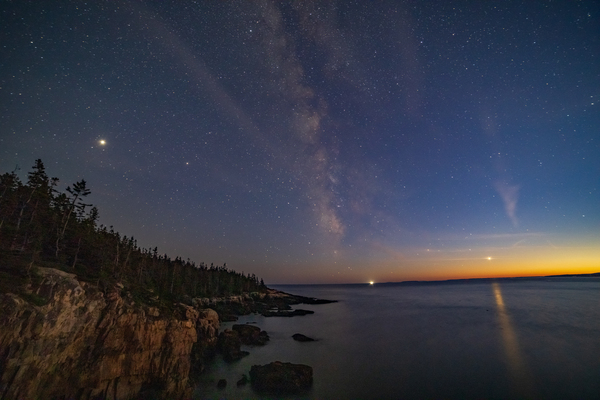 Blue Hour at Ravens Nest by John Freeman