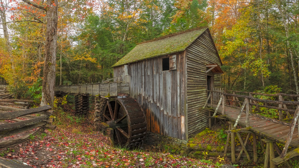 Cades Cove Cable Mill by John Freeman