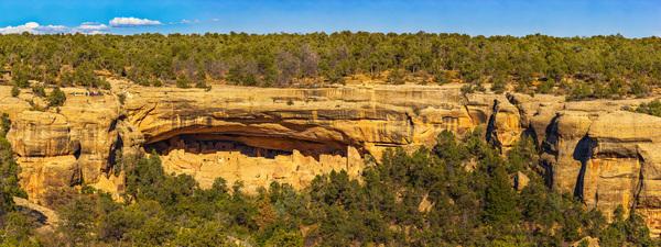 Cliff Palace -- 8ft x 21 ft Wall Mural 150 PPI by John Freeman